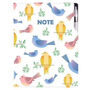 Notes DESIGN A4 Unlined - Birds