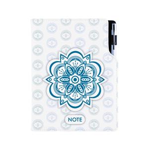 Notes DESIGN A5 Squared - Mandala color blue