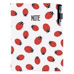 Notes DESIGN B5 Lined - Ladybug