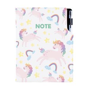 Notes DESIGN B6 Lined - Unicorn