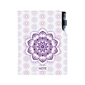Notes DESIGN B6 Squared - Mandala violet