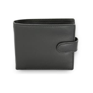 Black mens leather wallet