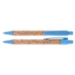 Cork ballpoint pen Corky - blue