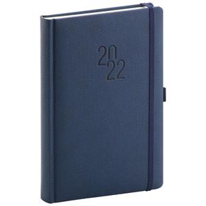 Daily Diary 2022 A5 Diamante - blue