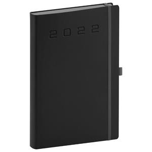 Daily Diary 2022 A5 Nox - black/black