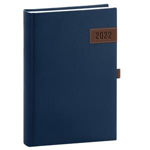 Daily Diary 2022 A5 Tarbes - blue