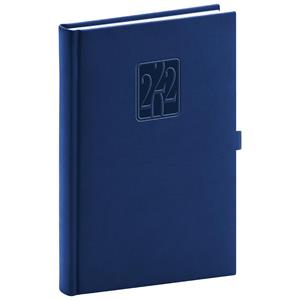 Daily Diary 2022 A5 Vivella Classic - blue