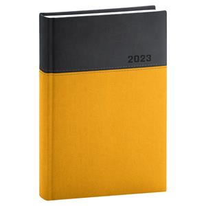 Daily Diary 2023 A5 Dado - yellow /black