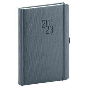 Daily Diary 2023 A5 Diamante - grey