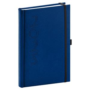 Daily Diary 2023 A5 Memory - blue