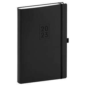 Daily Diary 2023 A5 Nox - black/black
