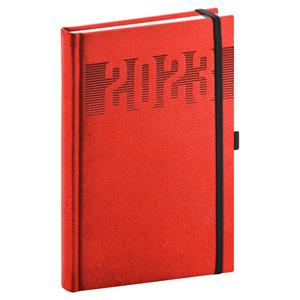 Daily Diary 2023 A5 Silhouette - red