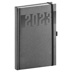 Daily Diary 2023 A5 Silhouette - silver
