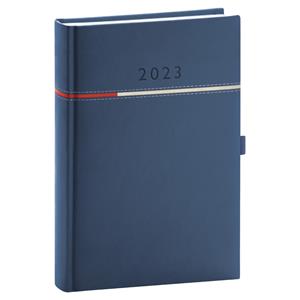 Daily Diary 2023 A5 Tomy - blue/red