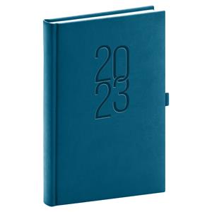 Daily Diary 2023 A5 Vivella Classic - kerosene