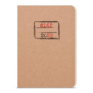 Daily Diary 2023 David Kraft A5 - Notebook