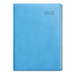 Daily Diary 2023 David Vivella A5 - Light blue