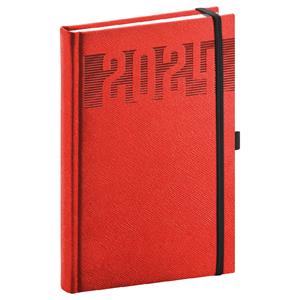 Daily Diary 2024 A5 Silhouette - red