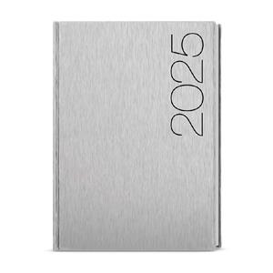 Daily Diary 2025 David ForMen A5 - Silver