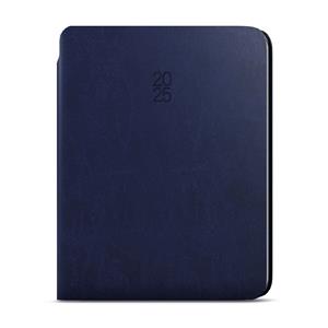 Daily Diary 2025 David Softy A5 - blue