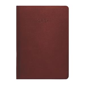 Daily diary 2026 Slovak A5 Carus - brown