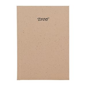 Daily diary 2026 Slovak A5 Eko cocoa