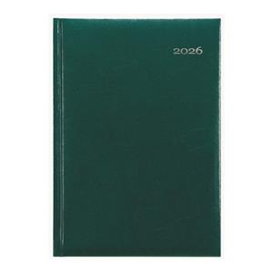 Daily diary 2026 Slovak A5 Kronos - green