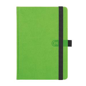 Daily diary 2026 Slovak A5 Trendy - green