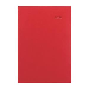 Daily diary 2026 Slovak A5 Viva - red
