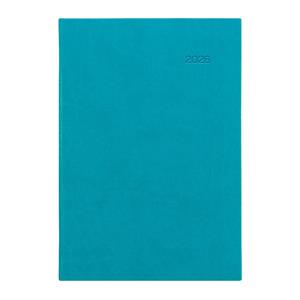Daily diary 2026 Slovak A5 Viva - turquoise