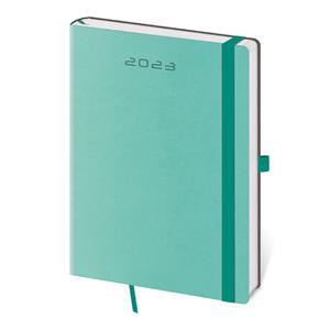 Daily diary A5 2023 Flexies - mint