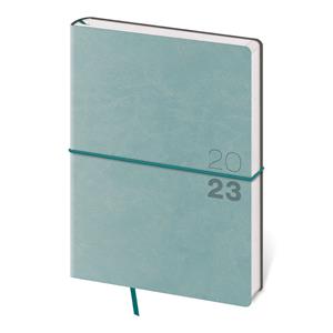 Daily diary A5 2023 Flexio - olive