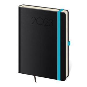 Daily diary A5 2023 New Praga - black