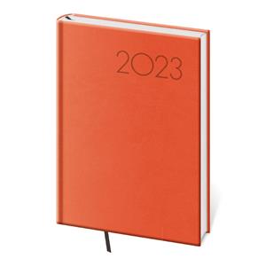 Daily diary A5 2023 Print Pop - orange
