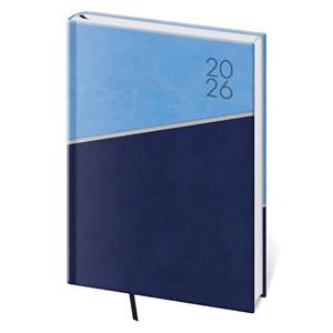 Daily diary A5 2026 Line - blue