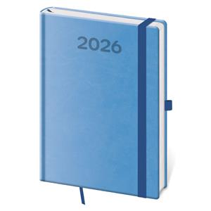 Daily diary A5 2026 Print Pop - light blue