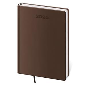 Daily diary A5 2026 Soft - brown