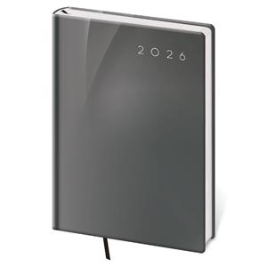 Daily diary A5 2026 Vario - Grey Design