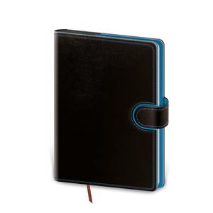 Daily diary B6 2023 Flip - black/blue