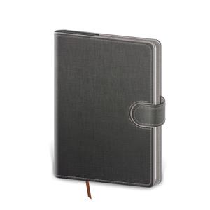Daily diary B6 2023 Flip - grey/grey