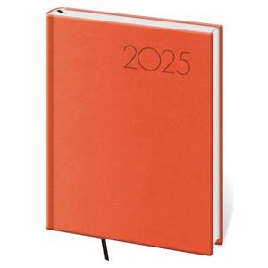 Daily diary B6 2025 Print Pop - orange