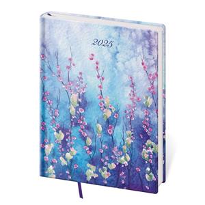 Daily diary B6 2025 Vario Lyra Violet