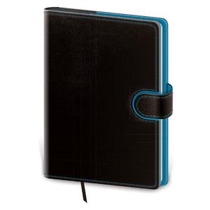 Daily diary B6 2026 Flip - black/blue
