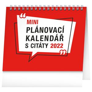 Desk Calendar 2022 Planner with quotes