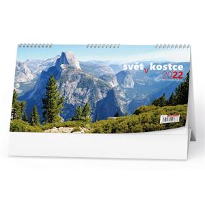 Desk Calendar 2022 World in a nutshell