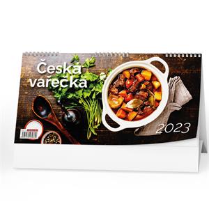 Desk Calendar 2023 Czech Cookbook
