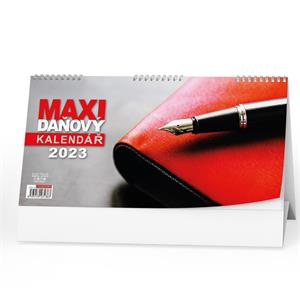 Desk Calendar 2023 MAXI Tax Calendar
