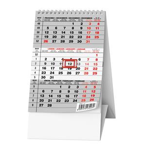Desk Calendar 2023 Mini three months