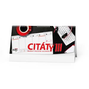 Desk Calendar 2024 - Work Calendar Quotations II.