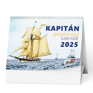 Desk Calendar 2025 Captain